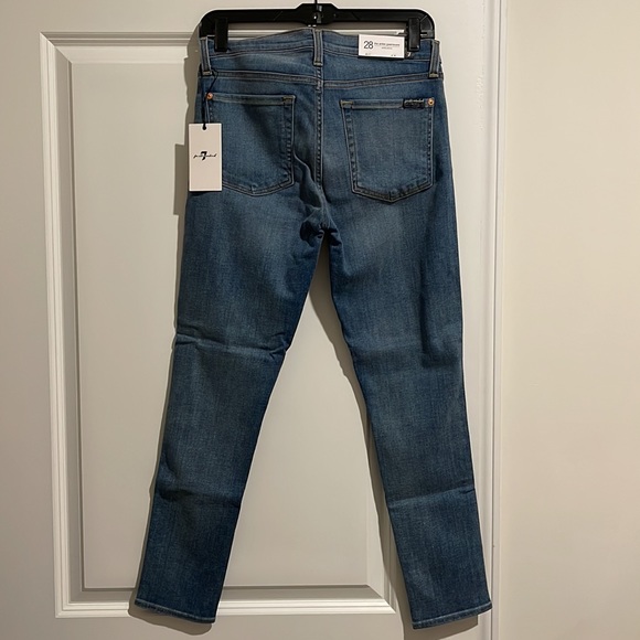 🌟NWT🌟 7 For All Mankind Ankle Skinny Gwenevere size 28! - Picture 2 of 10